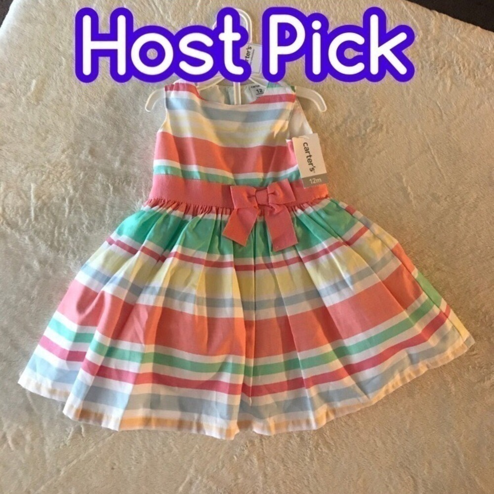 ✅3X Host Pick✅ Carter's Little Collection Dress, 12M